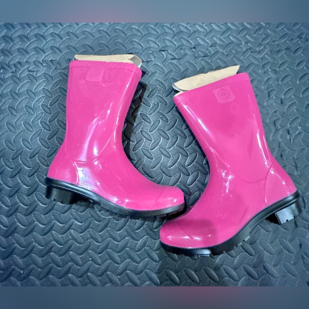 UGG Kids Pink Rain Boots